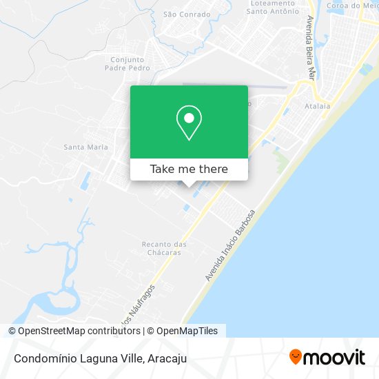 Mapa Condomínio Laguna Ville