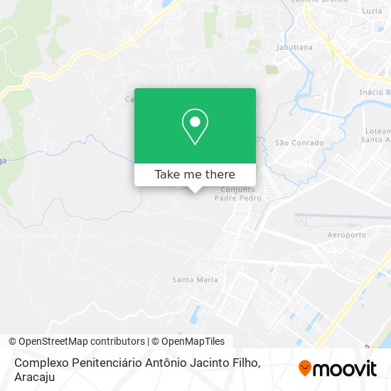 Complexo Penitenciário Antônio Jacinto Filho map