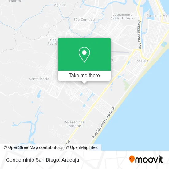 Condomínio San Diego map