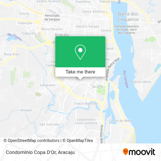 Condomínio Copa D'Or map