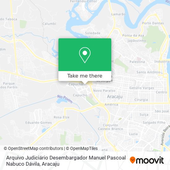 Arquivo Judiciário Desembargador Manuel Pascoal Nabuco Dávila map