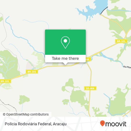 Polícia Rodoviária Federal map
