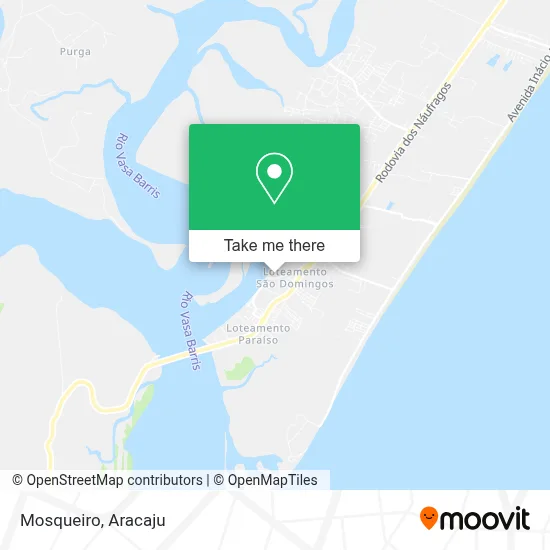 Mosqueiro map