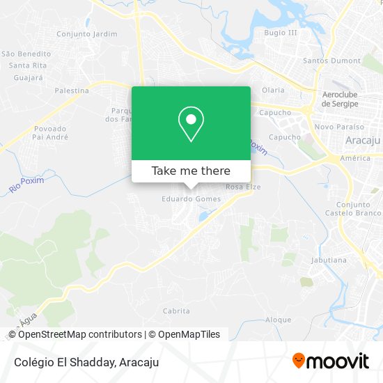 Colégio El Shadday map