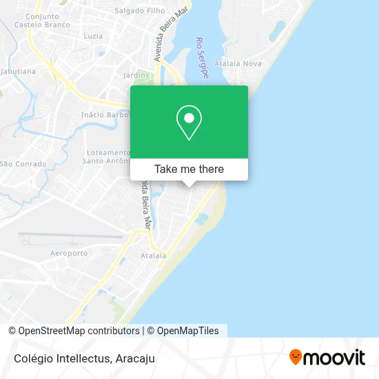 Colégio Intellectus map