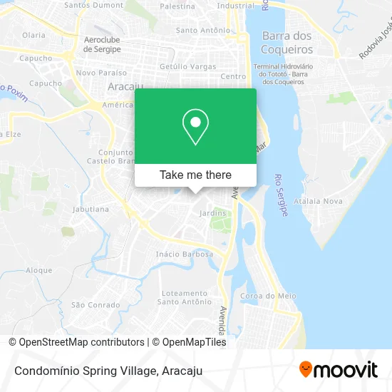 Condomínio Spring Village map