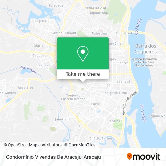 Condomínio Vivendas De Aracaju map