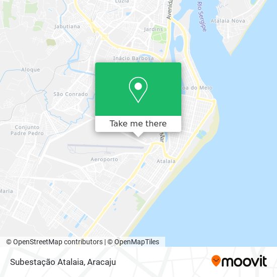 Subestação Atalaia map
