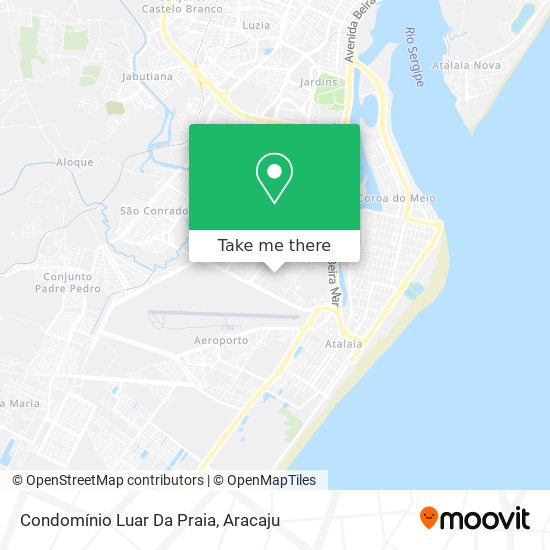 Mapa Condomínio Luar Da Praia