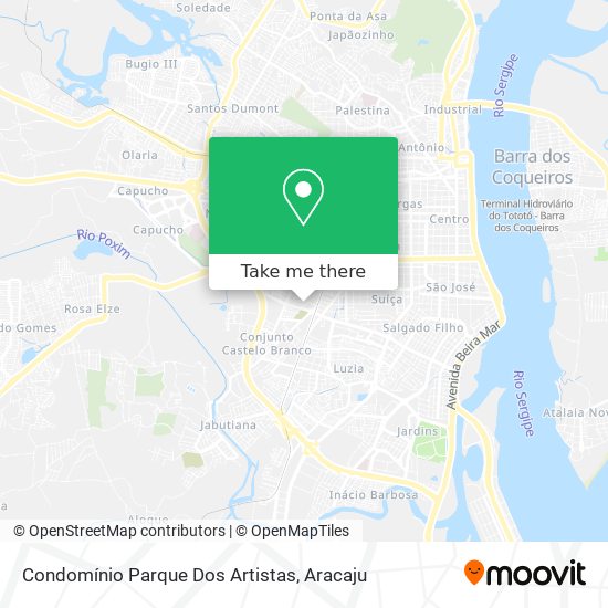 Condomínio Parque Dos Artistas map