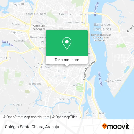 Colégio Santa Chiara map