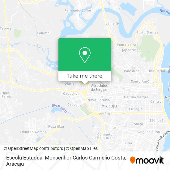 Escola Estadual Monsenhor Carlos Carmélio Costa map