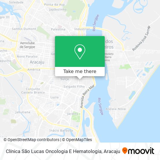 Mapa Clínica São Lucas Oncologia E Hematologia