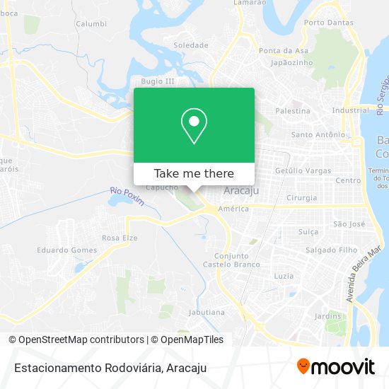 Mapa Estacionamento Rodoviária