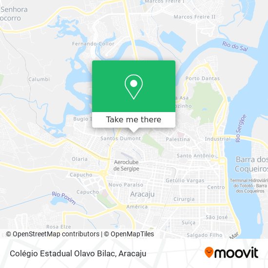 Colégio Estadual Olavo Bilac map