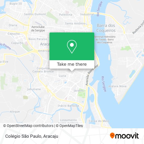 Colégio São Paulo map