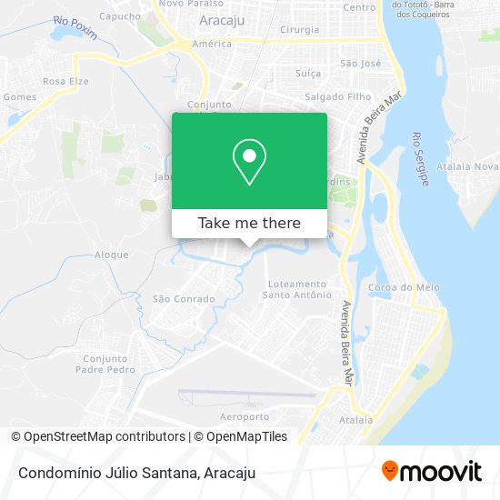 Condomínio Júlio Santana map