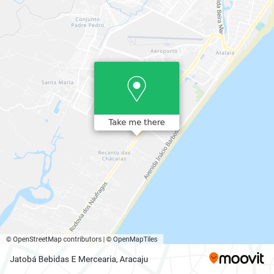 Jatobá Bebidas E Mercearia map