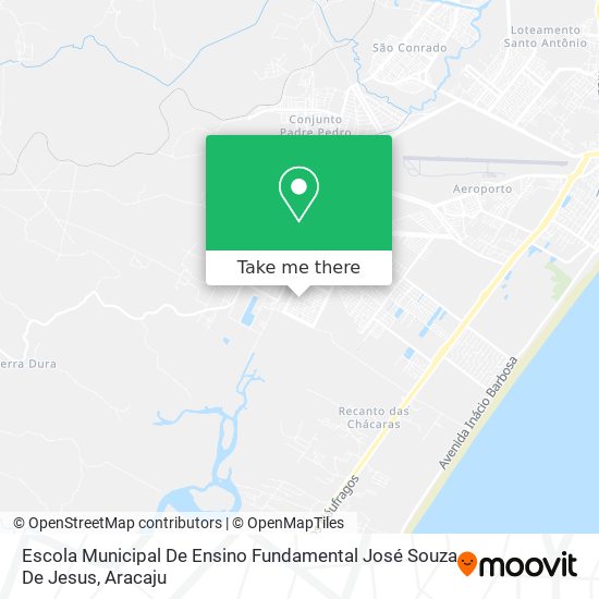 Escola Municipal De Ensino Fundamental José Souza De Jesus map