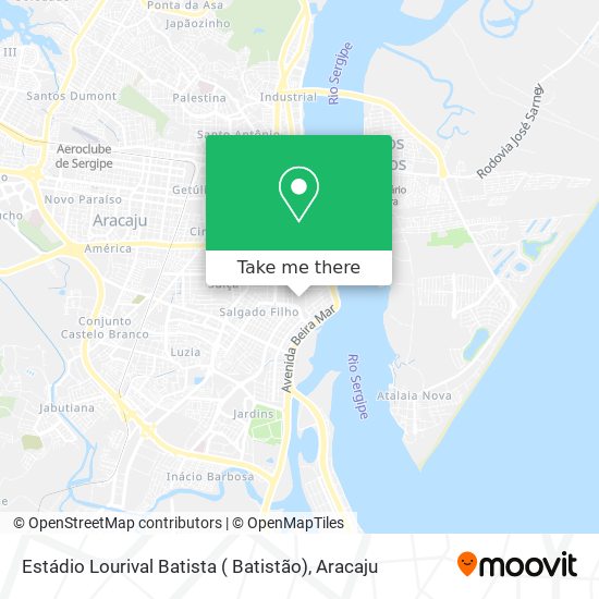 Estádio Lourival Batista ( Batistão) map