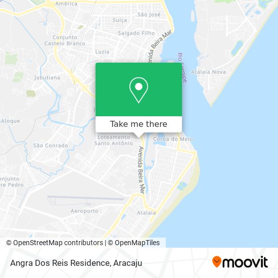 Angra Dos Reis Residence map