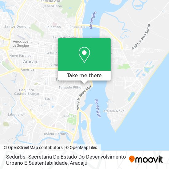 Sedurbs -Secretaria De Estado Do Desenvolvimento Urbano E Sustentabilidade map