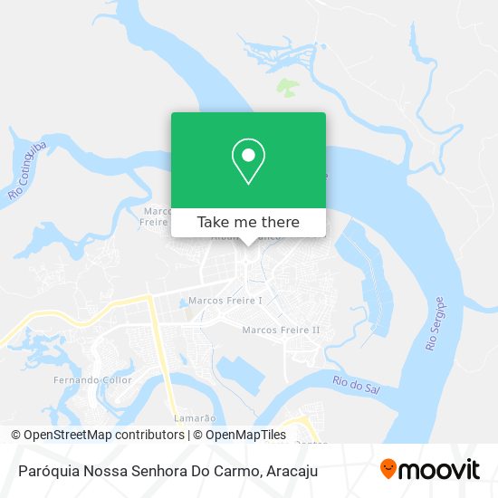 Paróquia Nossa Senhora Do Carmo map