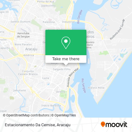 Estacionamento Da Cemise map