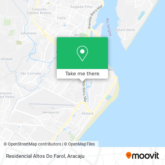 Residencial Altos Do Farol map