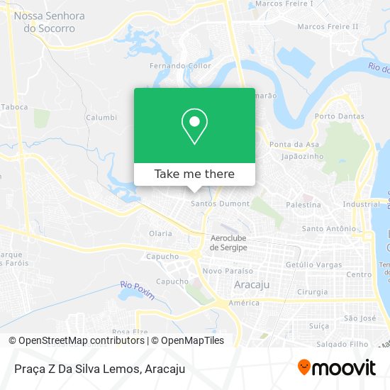 Mapa Praça Z Da Silva Lemos