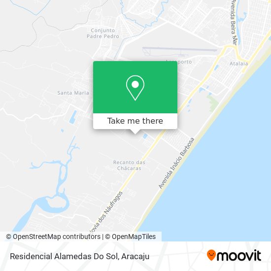 Mapa Residencial Alamedas Do Sol