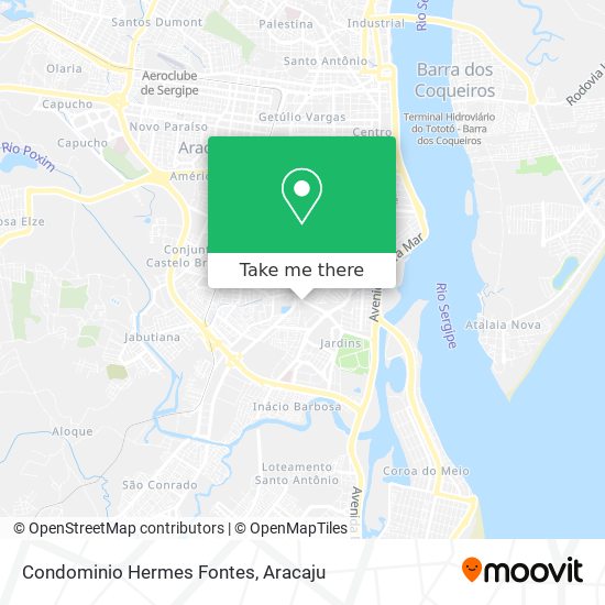 Condominio Hermes Fontes map