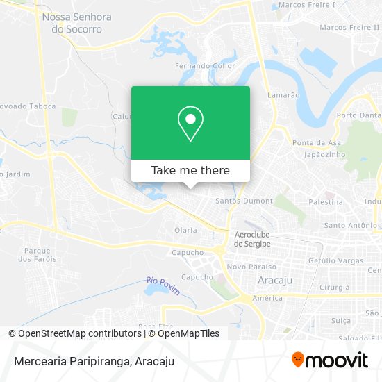Mercearia Paripiranga map