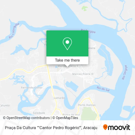 Praça Da Cultura ""Cantor Pedro Rogério"" map