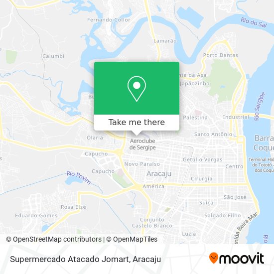 Supermercado Atacado Jomart map