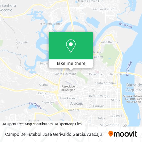 Campo De Futebol  José Gerivaldo Garcia map