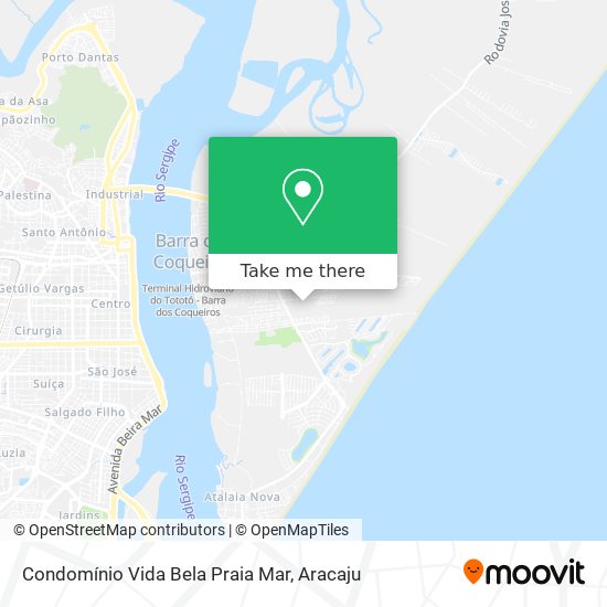 Condomínio Vida Bela Praia Mar map