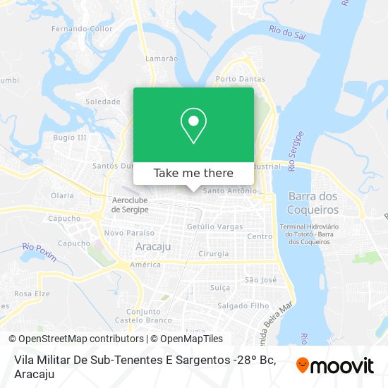 Vila Militar De Sub-Tenentes E Sargentos -28º Bc map