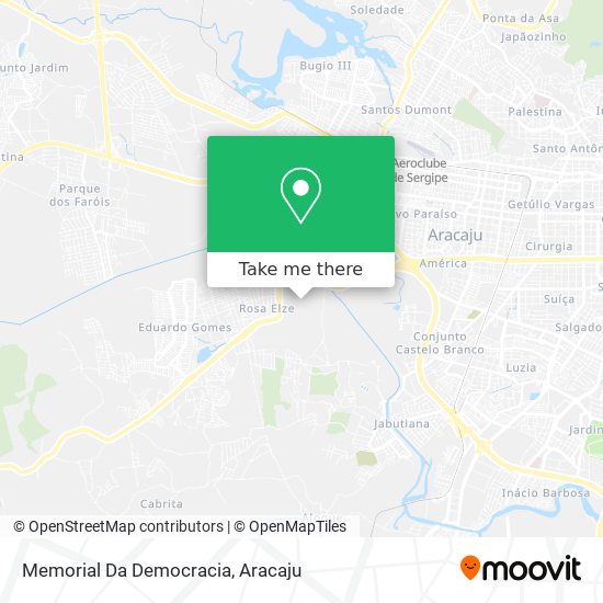 Memorial Da Democracia map