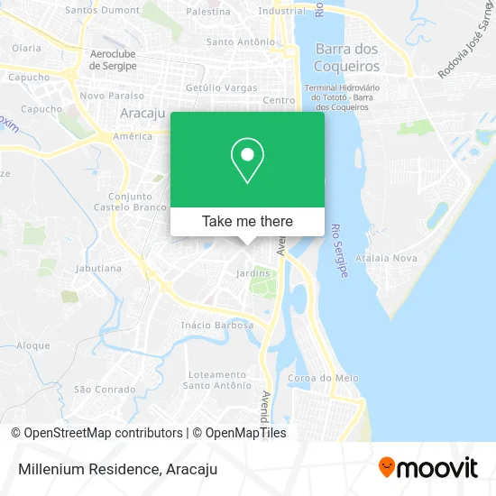 Millenium Residence map