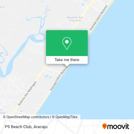 P9 Beach Club map