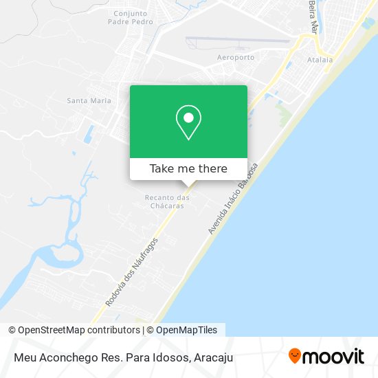 Meu Aconchego Res. Para Idosos map