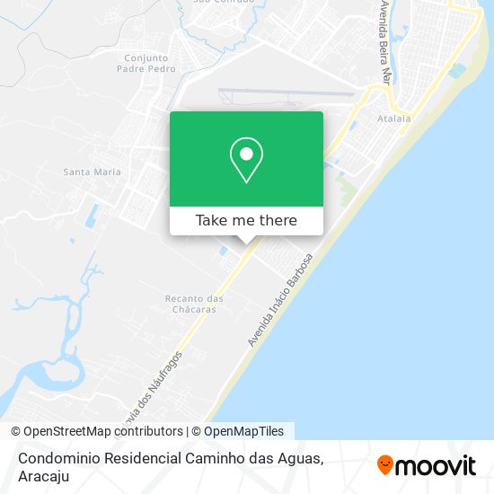 Mapa Condominio Residencial Caminho das Aguas