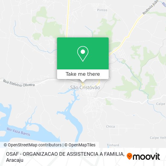 OSAF - ORGANIZACAO DE ASSISTENCIA A FAMILIA map