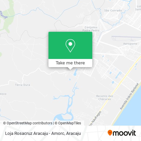 Loja Rosacruz Aracaju - Amorc map