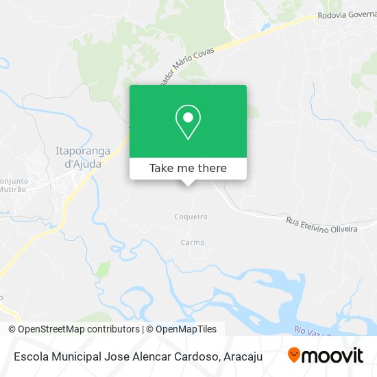 Escola Municipal Jose Alencar Cardoso map