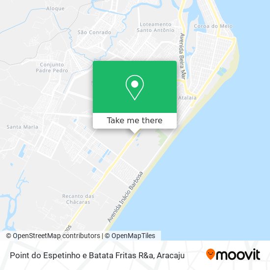 Point do Espetinho e Batata Fritas R&a map