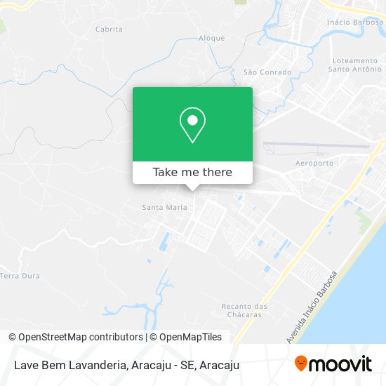 Lave Bem Lavanderia, Aracaju - SE map