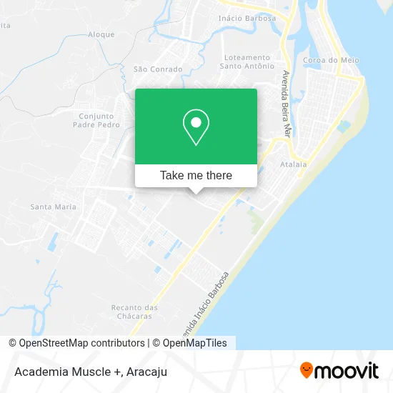 Academia Muscle + map