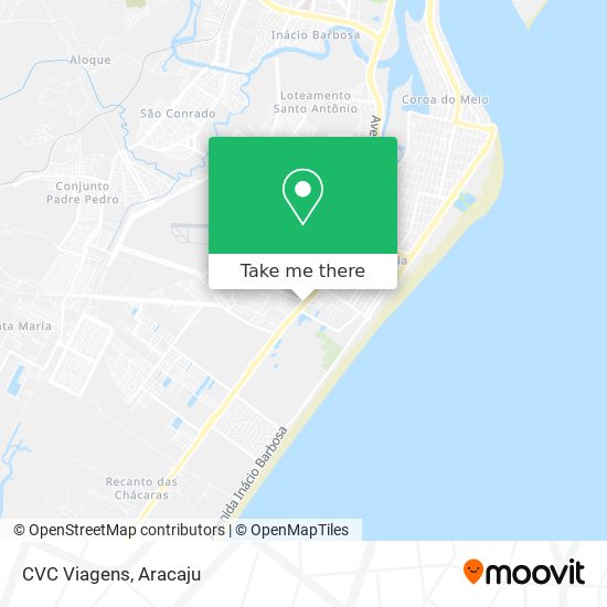 CVC Viagens map